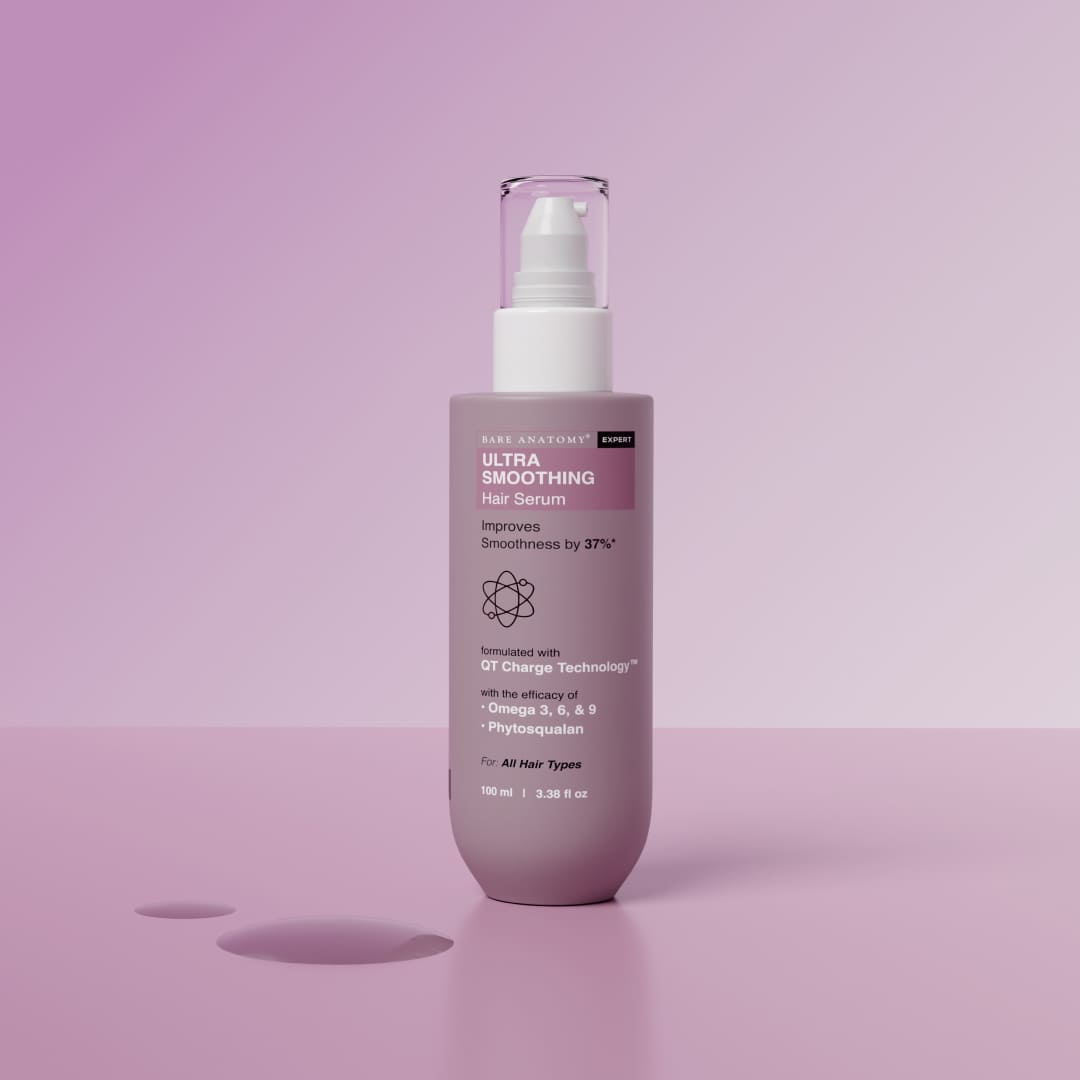 Ultra Smoothing Hair Serum With Vitamin E & Omega 3, 6 & 9 - 100 ml