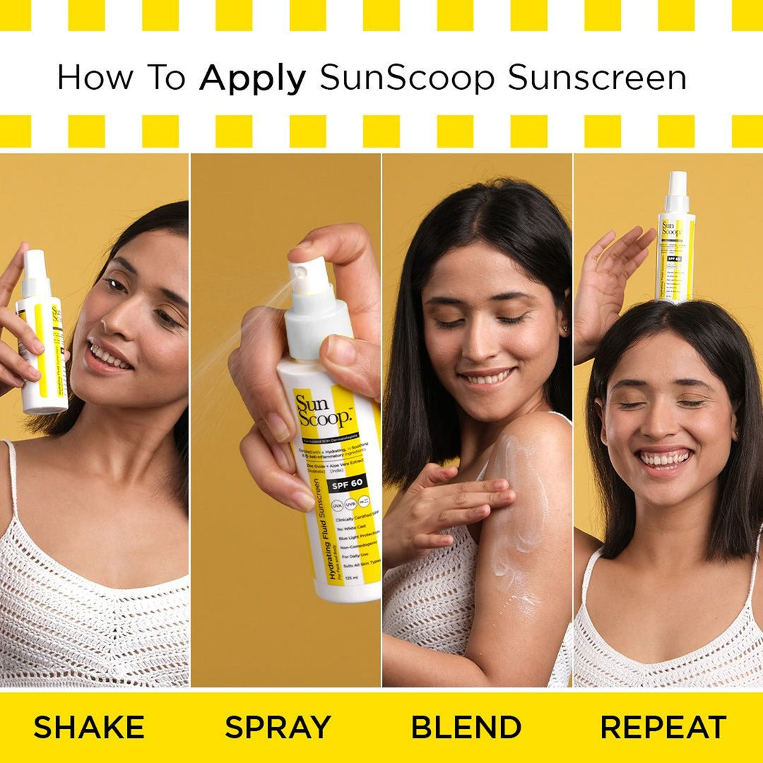 Brighten & Protect Body Duo  with Hydrating Fluid Sunscreen - 125 ml & Brightening Body Wash - 236 ml