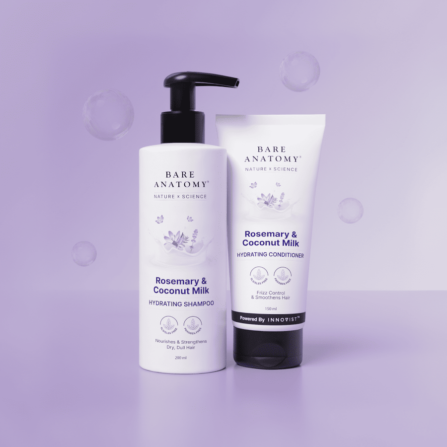 Daily Hydration Duo | Rosemary & Coconut Milk Shampoo 200ml & Conditioner 150ml